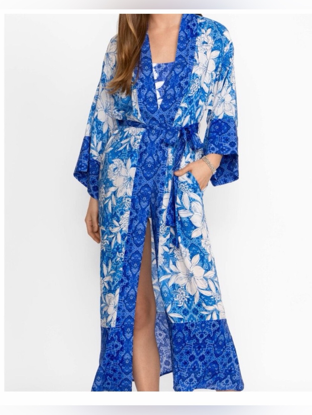 Johnny Was Clio Mix Kimono Robe - Size S